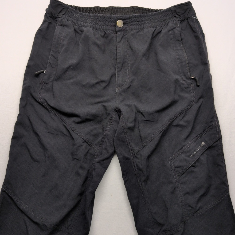 Endura Hummvee Cycling Pants/Trousers XL Black Mens Rip Stop